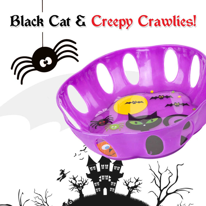 Halloween Sweet Bowl - Cat Scary Party Dish With