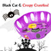 Halloween Sweet Bowl - Cat Scary Party Dish With