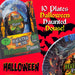 Halloween Paper Plates - Graveyard 7” Party - Haunted House