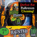 Halloween Paper Plates - Graveyard 7” Halloween Party - Haunted House - 10 Pack