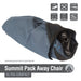 High Back Folding Camping Chair | Ultra Light |Carry Bag| Blue
