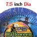 Halloween Paper Bowls - Graveyard 7.5” Paper Bowls Halloween Party - (8 Pack)