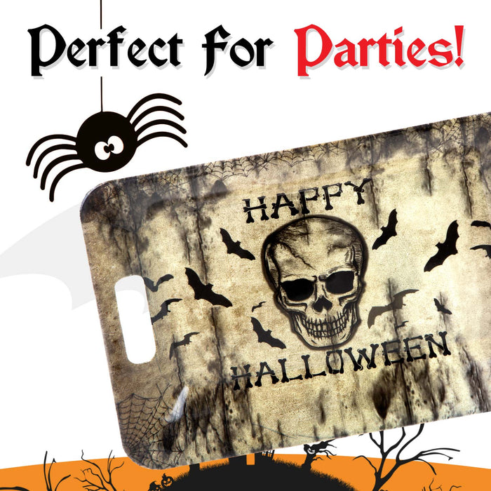 Halloween Tray, Happy Halloween Accessories, Party Supplies, Drink Tray