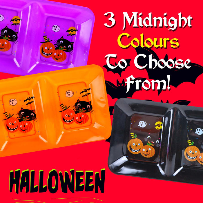 Halloween Tray Halloween Decal - Accessories, Novelty Tray, Party - Purple