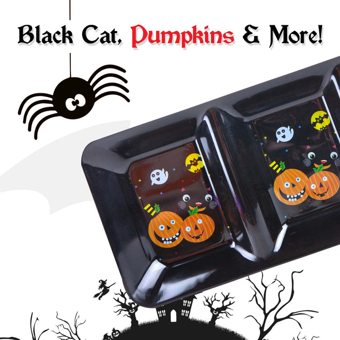 Halloween Tray Halloween Decal - Accessories, Novelty Tray - Cavity Trays Black