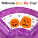 Halloween Dip Tray with Halloween Decals - Halloween Novelty Tray Party