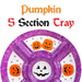 Halloween Dip Tray with Halloween Decals - Halloween Novelty Tray Party