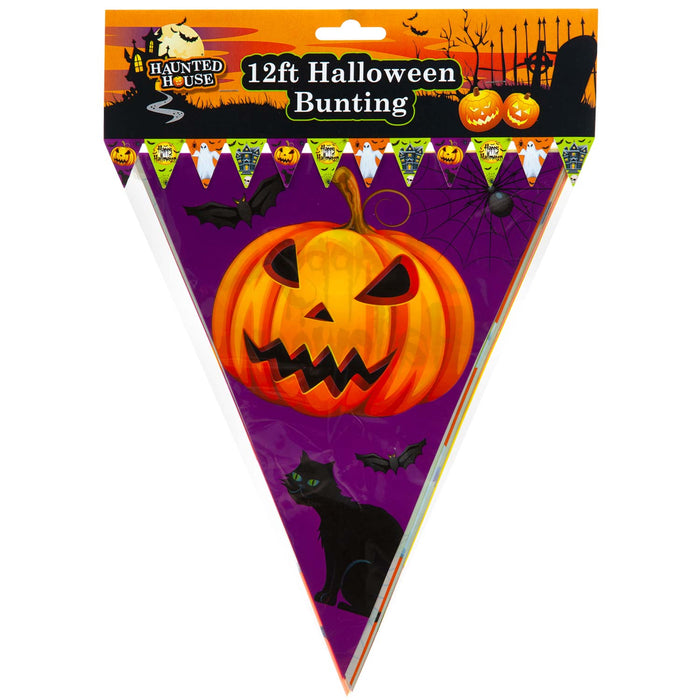 Halloween Bunting, Halloween Decorations, Spooky Party Decorations