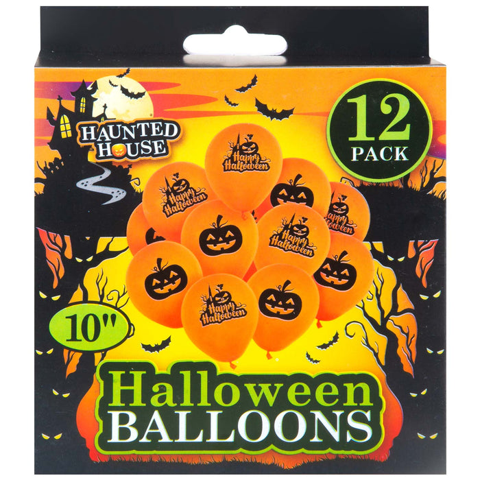 Halloween Balloons, Pumpkin Halloween Decorations, Halloween Party Supplies