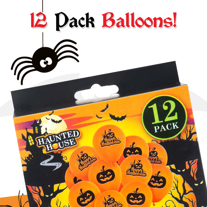 Halloween Balloons, Pumpkin Halloween Decorations, Halloween Party Supplies