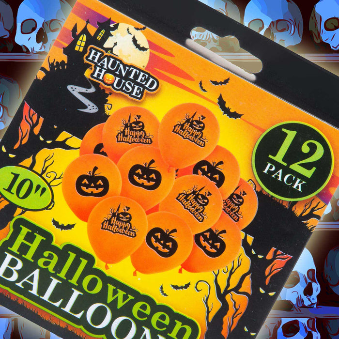 Halloween Balloons, Pumpkin Halloween Decorations, Halloween Party Supplies