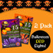 Halloween Lights 2 Pack, LED Fairy Decorations Purple Orange