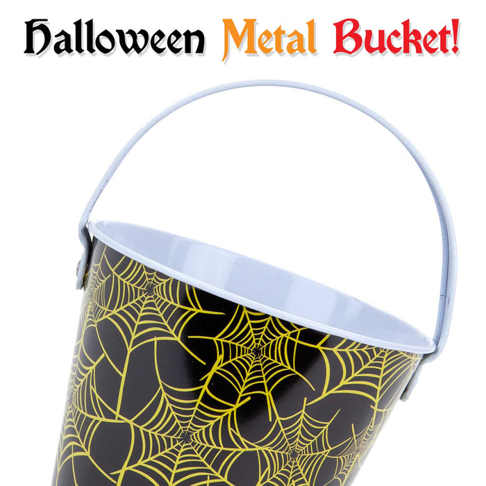 Halloween Sweets BucketTrick or Treat Tin Halloween Candy Bucket, Web Design