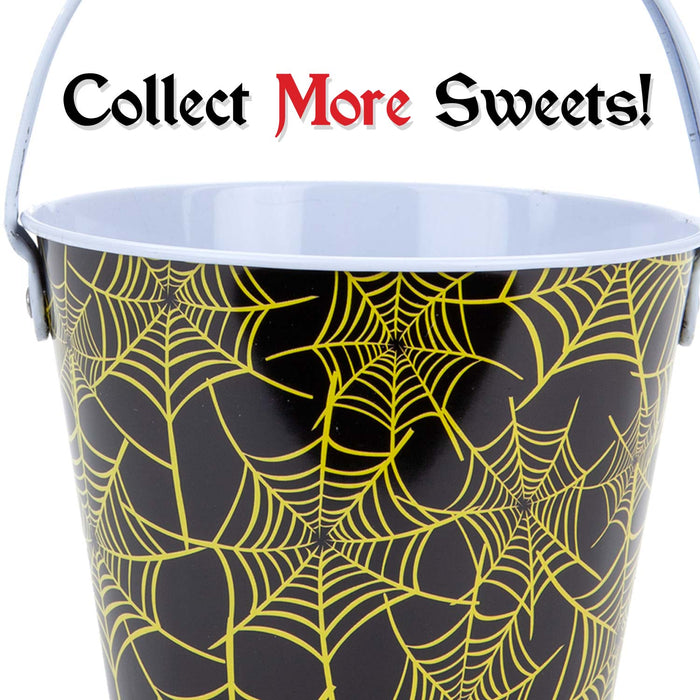 Halloween Sweets BucketTrick or Treat Tin Halloween Candy Bucket, Web Design