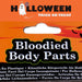 Halloween Body Parts- Foot - Fake Body Parts - Scary Decorations