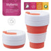 Collapsible Travel Cup, Work Picnic Spill Proof Pop Up