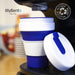 Collapsible Travel Cup, Spill Proof Pop Up Midi (Navy)