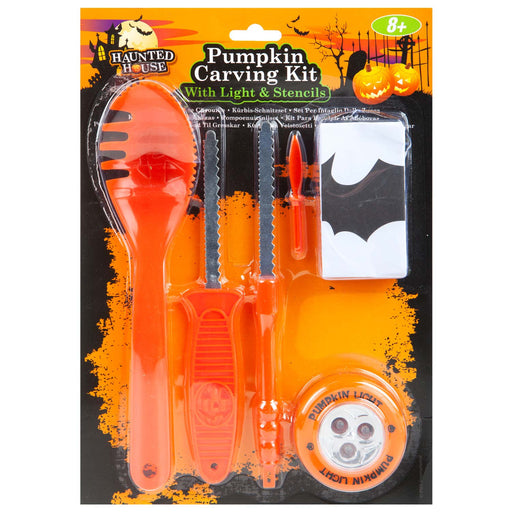 Halloween Pumpkin Carving Set and Stencils, Pumpkin Carving, Accessories,