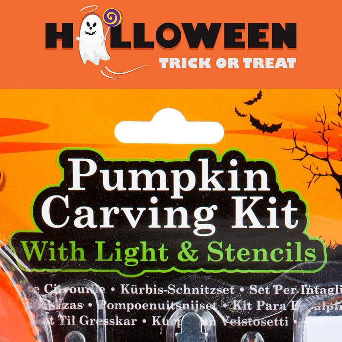 Halloween Pumpkin Carving Set and Stencils, Pumpkin Carving, Accessories,