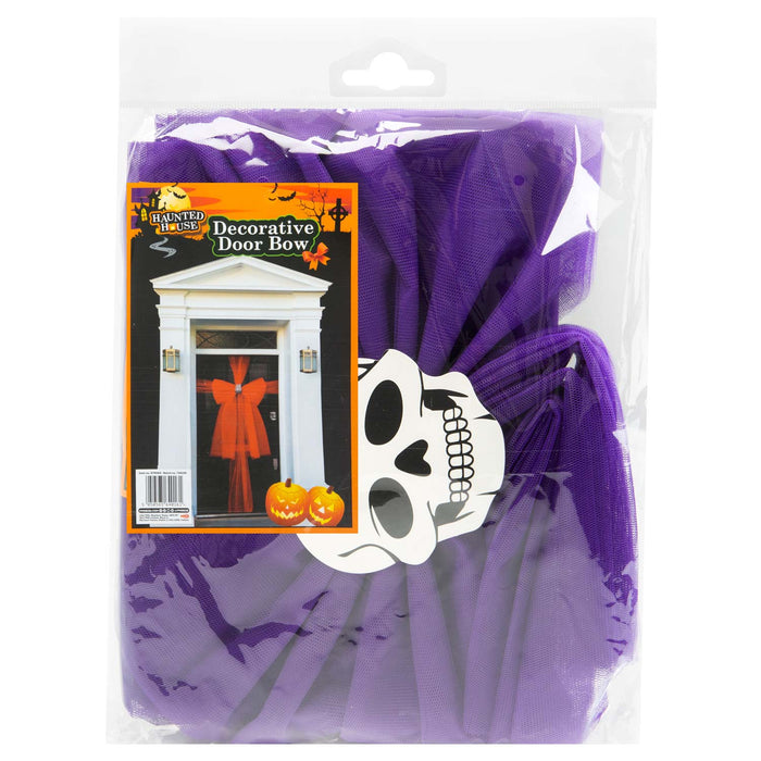 Halloween Door Bow in, Halloween Accessories