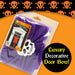 Halloween Door Bow in Purple, Halloween Accessories