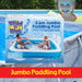 2.6m Jumbo Inflatable Rectangular Family Paddling Pool With Repair Kit -