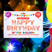 Rose Gold Foil Happy Birthday Balloon Letters 16" Metallic Party Decoration Kit