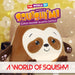 VFM/ Squishimi- Squishimi Pals Sitting Sloth, Cuddly Toy, Plush Toy, Sloth Toy