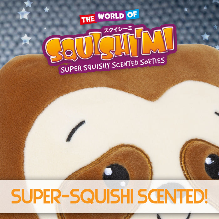 Squishimi- Pals Sitting Sloth, Toy, Plush