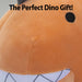 Orange T-Rex 60cm Plush - Oh So Soft Cute Fabric Dinosaur Toy