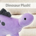 Purple Stegosaurus 60cm Plush - Oh So Soft Cute Fabric Dinosaur Toy