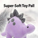 Purple Stegosaurus 60cm Plush - Oh So Soft Cute Fabric Dinosaur Toy