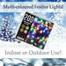 Multi Function 200 LED Lights (Mains Operated) in Multicolour, Christmas Lights