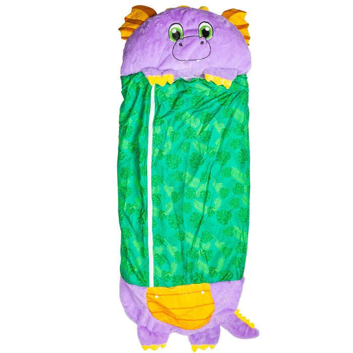 Plush Animal Cushion Sleeping Bag Dragon (135 X 50cm)