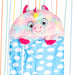 Plush Animal Cushion Sleeping Bag Unicorn (167 X 65cm)