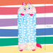 Plush Animal Cushion Sleeping Bag Unicorn (167 X 65cm)