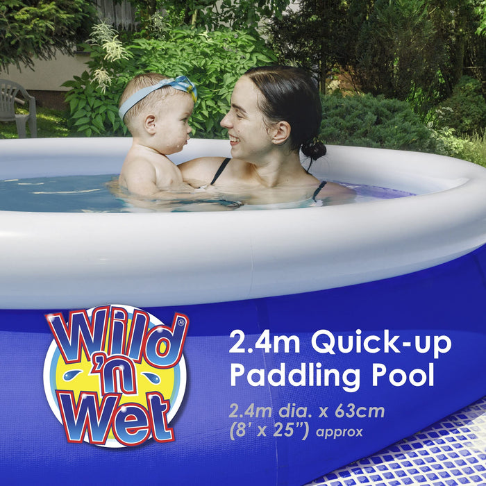 2.4m Jumbo Family Paddling Pool