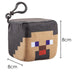 Minecraft Soft Toy Clip On Steve Creeper TNT and Land Blocks Bag Clip Pack of 4