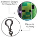 Minecraft Soft Toy Clip On Creeper Game Character Licensed Toy Clip