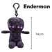 Minecraft Soft Toy Clip On Enderman Game Character Licensed Toy Clip