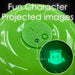Halloween Candy Bucket Pumpkin, Ghost, Frankenstein Light Projecting