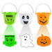 Halloween Candy Bucket Pumpkin, Ghost, Frankenstein Light Projecting