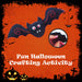 Halloween Bat Craft Kit Fun Felt Activity for Kids Patries Themed