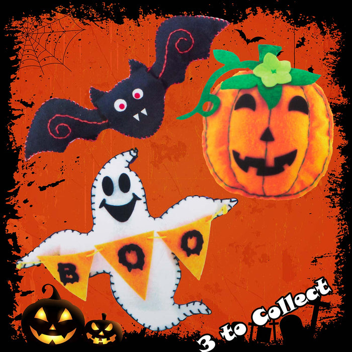 Halloween Bat Craft Kit Fun Felt Activity for Kids Patries Themed Black