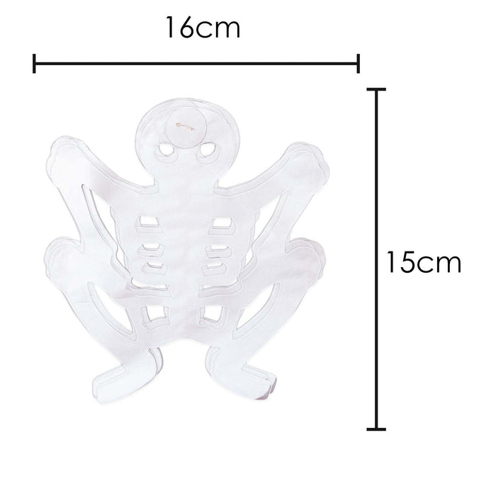 Halloween Skeleton Garland Paper Home Party Decorations Themed 3M