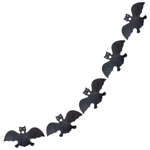 Halloween Bat Hanging Decoration Paper Home Party Decorations Themed 3M