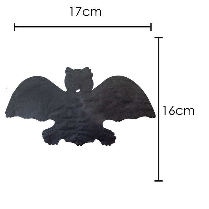 Halloween Bat Hanging Decoration Paper Home Party  Themed 3M