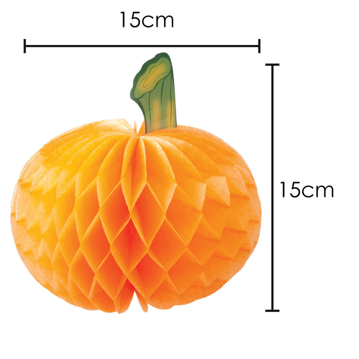Halloween Pumpkin Hanging Decoration HoneyComb Home Party Balloons
