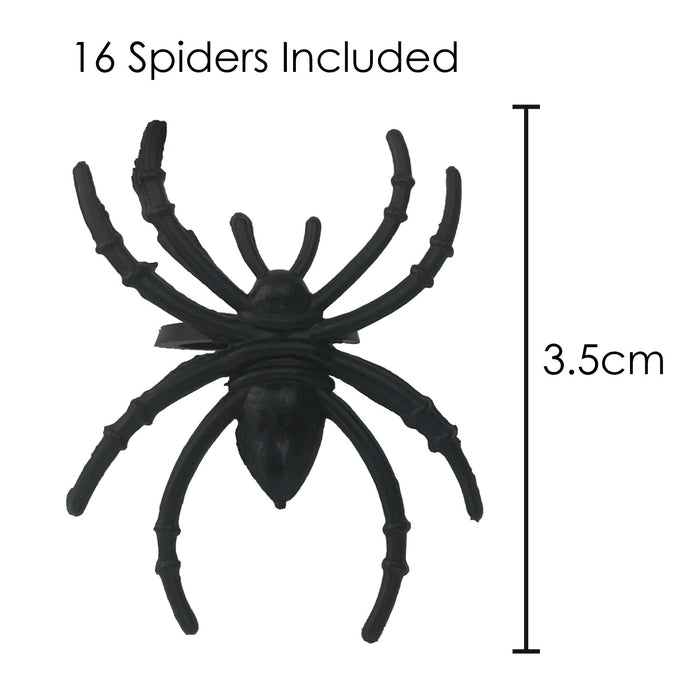 Halloween Spiders Web Home Party Decorations - Outdoor Props With 16cm