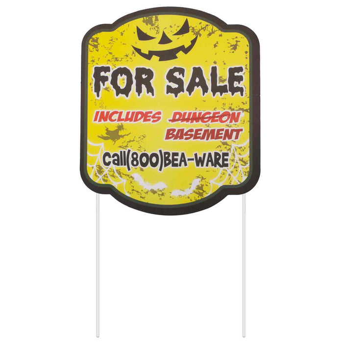 Halloween Garden Signs Home Party Balloons - Outdoor Props Pack of